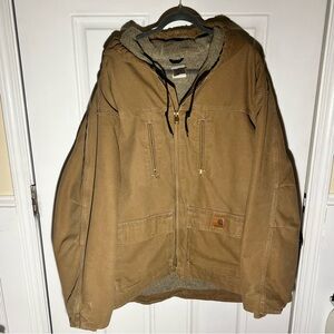 Carhartt Sandstone Jackson Coat — Frontier Brown, 3XL, Model# C95